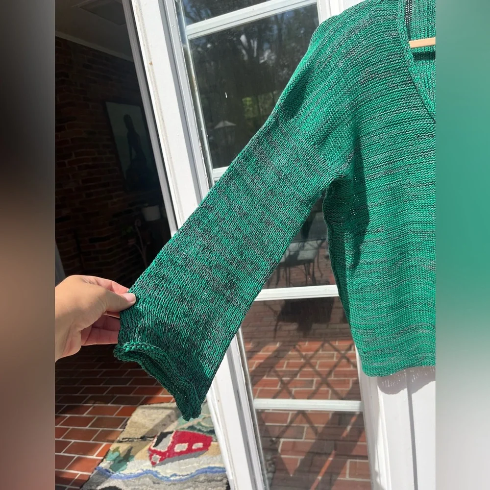 SKIF Handmade Knit Cardigan Sweater - Picture 2 of 4